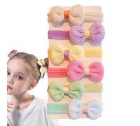 Elastici per Capelli per Ragazze | 6 Pezzi Elastici Scrunchies | Acconciatura Fascetta Capelli Bambino Adolescente | Spesso Fine Ricci