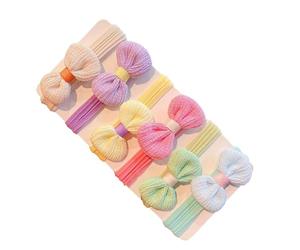 Elastici Per Capelli Ragazze | 6 Pezzi Elastico Capelli Bambina | Elastico Spesso Ricci Accessorio per Coda di Cavallo | Accessorio Bambine Ragazze Stile Quotidiano