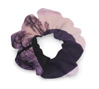 Elastici per capelli resistenti color malva crepuscolo, per tutti i tipi di capelli, morbidi elastici per la maggior parte delle occasioni, non danneggiano, graziosi accessori per capelli da donna