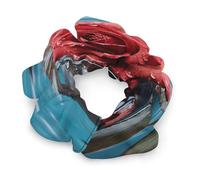 Elastici per capelli, rosa rossa in acqua, fasce elastiche per capelli, accessori per capelli morbidi, adatti a tutti i tipi di capelli