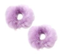 Elastici per capelli sintetici, elastici per capelli dello stesso colore | elastici per coda di cavallo, cravatte colorate per donne e ragazze