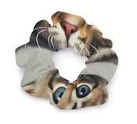 Elastici per capelli sottili, elastici per capelli da donna, motivo: cavalli selvaggi, per coda di cavallo, elastici per capelli regolabili, accessori per dreadlock