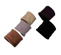 Elastici per capelli spessi, elastici per capelli larghi, 5 pezzi, accessori per coda di cavallo, resistenti e senza danni, elastici per capelli per donne e ragazze, elastici per capelli con presa