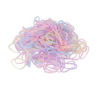 Elastici per capelli usa e getta Bambini Ragazze Corda elastica per capelli colorata alla moda Crea bellissime acconciature per la festa di compleanno Materiale ABS altamente