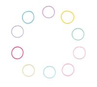 Elastici per Chioma Bimba 200 Pezzi, Colorati, per Piccole Code | Tieni a Posto i Chioma Fini, Uso Quotidiano e Servizio Foto, Adatti a Bambine Colore Casuale