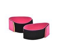 Elastici per Ginnastica - 26,5 - 40 cm x 5 cm Rosa/Blu/Nero, 1 Paio, Fascia per Caviglia Multiuso | per Bambini, ginnasti, Principianti, Allenamento di Danza, Yoga, Fitness
