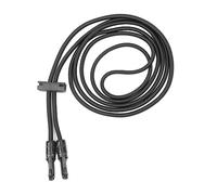 Elastici per il collo e corda da allenamento | Elastica per il collo e corda da allenamento | Controllo regolabile per sport equestri/corse di sfida/pulizia | Materiale in lattice resistente