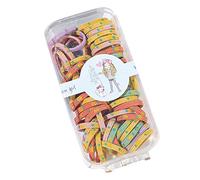 Elastici per Ragazze Donna Coda di Cavallo 60 Pezzi Ragazze Colorate Elastiche Fasce per Capelli Bambini Coda di Cavallo Accessori Scrunchies Colorati Elastici per Capelli Elastici