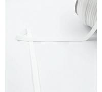 Elastici per spalline di reggiseno 1/2" 5/8" 3/4" 13,0 mm 15 mm 20 mm Nastri per spalle in peluche Intimo Lingerie Rifiniture da cucito 2 5 10 iarde - Bianco - 15 mm - 5 iarde