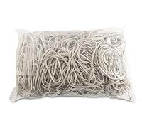 Elastici per ufficio diametro 80mm 1,5x3mm 1000g bianco/piccoli accessori da ufficio/tipo-standard/materiale-gomma/peso (g) - 1000 / colore-bianco/dimensioni-1,5x3mm