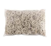 Elastici per UFFICIO PRODOTTI Diametro 25mm 1,5x1,5mm 1000g Bianco/Piccoli Accessori Ufficio/Tipo-Standard/Materiale-Gomma/Peso (g)-1000 / Colore-Bianco/Dimensione-1,5x1,5mm