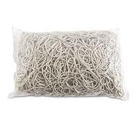 Elastici per UFFICIO PRODOTTI Diametro 80mm 1,5x1,5mm 1000g Bianco/Piccoli Accessori Ufficio/Tipo-Standard/Materiale-Gomma/Peso (g)-1000 / Colore-Bianco/Dimensione-1,5x1,5mm