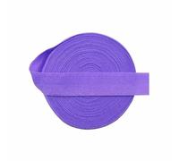Elastici pieghevoli in spandex, opachi, non lucidi, da 2,5 a 10 iarde, da 5/8" e 15 mm, per capelli, per abiti, da cucire, giacinto, 10 iarde