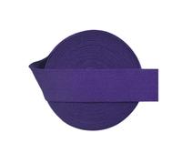 Elastici pieghevoli opachi da 3/4" 20 mm, fasce in spandex non lucide, per intimo, lingerie, abiti, rifiniture da cucito, 2, 5, 10 iarde, color prugna, 20 mm, 2 iarde