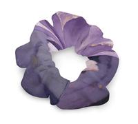 Elastici resistenti alla moda con loto notturno che guardano le stelle, per tutti i tipi di capelli, elastici morbidi per la maggior parte delle occasioni, non danneggiano, graziosi fermagli per coda