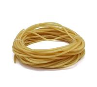 Elastici, Tubo elastico ad alta resilienza da 1/3 metro, 1,6 2 3 4 5 6 7 9 10 12 14 17 mm, tubo di gomma 1 pz(Yellow,1 meter x 2mm x 5mm)