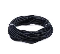 Elastici, Tubo elastico ad alta resilienza da 1/3 metro, 1,6 2 3 4 5 6 7 9 10 12 14 17 mm, tubo di gomma 1 pz(Black,3 meters x 2mm x 5mm)