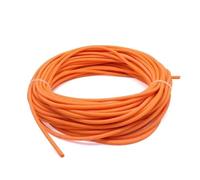 Elastici, Tubo elastico ad alta resilienza da 1/3 metro, 1,6 2 3 4 5 6 7 9 10 12 14 17 mm, tubo di gomma 1 pz(Orange,3 meters x 1.8mm x 4.2mm)
