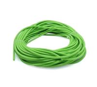 Elastici, Tubo elastico ad alta resilienza da 1/3 metro, 1,6 2 3 4 5 6 7 9 10 12 14 17 mm, tubo di gomma 1 pz(Green,3 meters x 1.7mm x 4.5mm)