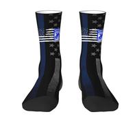 Elasticità Sportive Running Calzini, Us Army 18th Corps America Flag, Sport Calzettoni Rinforzati Calzini Sportivi per Yoga Donna 40cm