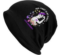 Elasticizzato Berretto Running,Her Fight Is My Fight Lupus Awareness Support Lupus Warrior,Clape Berretto,Calda Caldo Cappello per Bici,Moto,Uomo