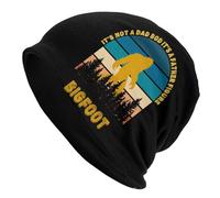 Elasticizzato Berretto Sportivo It's Not A Dad Bod It's A Father Figure Bigfoot Skull Beanie Unisex Slouch Beanie Hat per Sci, Arrampicata, Running