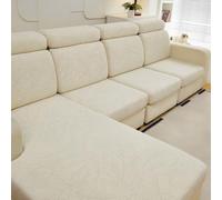 Elasticizzato Fodera Per Cuscino Del Sedile Del Divano Copriseduta Divano Con Penisola 3/4/2/1 Posti Copri Cuscini Divano Angolare Coprisedile Per Divano,Universale Copricuscini Per Divani(D,Backrest)