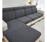 Elasticizzato Fodera Per Cuscino Del Sedile Del Divano Copriseduta Divano Con Penisola 3/4/2/1 Posti Copri Cuscini Divano Angolare Coprisedile Per Divano,Universale Copricuscini Per Divani(A,95-130cm)