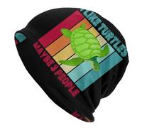 Elasticizzato Invernale Cappelli I Like Turtles And Maybe 3 People Bici Cappello Slouchy Beanie Berretti per Sport, Ciclismo, attività All'Aperto