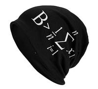 Elasticizzato Knit Hat,Be Greater Than Average,Skull cap,Leggero Cappello A Maglia per Correre,Chemio,Uomo