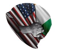 Elasticizzato Skull cap USA American And Cote D'Ivoire Flag Berretti in Maglia Slouchy Berretto Sportivo per Sport, Arrampicata, Ciclismo