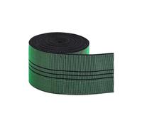 Elastico Addensato da 5 Metri, Cinghia Elastica in Gomma per Divano, Elastico Decorativo per Riparazione mobili,Verde-Nero3,70 mm