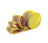 Elastico Addensato da 5 Metri, Cinghia Elastica in Gomma per Divano, Elastico Decorativo per Riparazione mobili,Giallo,70 mm