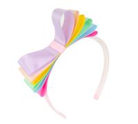 Elastico Arcobaleno Fascia Per Capelli Per Ragazze Bambini Morbido Nastro Elastico Archi Antiscivolo Accessori Per Capelli Del Bambino Sicuro Bambini Accessori Per Capelli