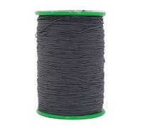 Elastico arricciato Mandala Crafts grigio scuro - 0,6 mm, 546 iarde, filo sottile ed elastico per macchine da cucire e da maglieria