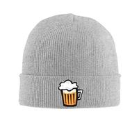 Elastico Cappelli da Donna A Glass of Beer Beanie Berretto da Corsa Hat Cappello a Maglia Moda per Sci,Invernale,Inverno