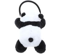 Elastico Chioma Panda in Flanella, per Code di Cavallo Ragazzo Ragazza | Stile Cartone Tenero, Elasticità Duratura, Adatto a Chioma Lisci, per Cosplay, Appuntamenti e Feste