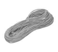 Elastico Corda elastico Corda 2mm 49 Iarde Chiaro Grigio per Artigianato