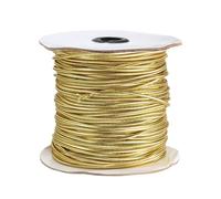 Elastico Cordino Pesante Allungabile Striscia Fune 2.5mm 109 Iarde Oro