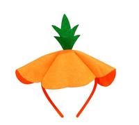 Elastico Della Fascia Di Zucca - Costume Per Capelli Zucca | Teste Per Le Forniture Per Feste Di Halloween | Banda Di Zucca Elastica | Accessorio Per Capelli Festivo | Pieno Stagionale | Tiar Di Zucca