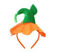 Elastico Della Fascia Di Zucca - Costume Per Capelli Zucca | Teste Per Le Forniture Per Feste Di Halloween | Banda Di Zucca Elastica | Accessorio Per Capelli Festivo | Pieno Stagionale | Tiar Di Zucca