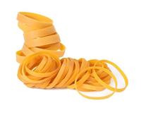 Elastico di servizio 50 pezzi di anelli gomma gialli robusti ed elastici alta qualità, in, resistenti da 25/50/60 * 4 mm(60x4mm)