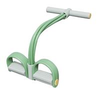 Elastico Fasce Di Resistenza Fitness Con Pedale E Maniglie, Elastico Fitness Con Maniglie E Pedali, Pedali Per Ginnastica, Per Casa, Home Gym, Allenamento Muscolare, Resistance Band System