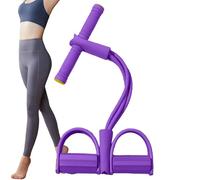 Elastico Fasce Di Resistenza Fitness Con Pedale E Maniglie, Elastico Fitness Con Maniglie E Pedali, Pedali Per Ginnastica, Per Casa, Home Gym, Allenamento Muscolare, Resistance Band System