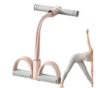 Elastico Fasce Di Resistenza Fitness Con Pedale E Maniglie, Elastico Fitness Con Maniglie E Pedali, Pedali Per Ginnastica, Per Casa, Home Gym, Allenamento Muscolare, Resistance Band System