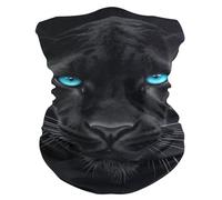 Elastico Fascia per Capelli Black Leopard Ghetta da Collo Versatili Sciarpa A Mezza Faccia per Arrampicata Motocicletta Pesca