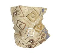 Elastico Fascia per Capelli, Scaldacollo Ancient Greek Egyptian Symbols And Eye Multiuso Sciarpa al Collo per Bambini Escursionismo Donna
