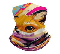 Elastico Fascia per Capelli, Scaldacollo Little Fox in The Car Elegante Sciarpa a Mezza Faccia per Yoga Uomo Sports