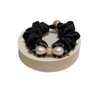 Elastico for capelli con fiocco di perle e strass - Elegante elastico for capelli da donna, perfetto for tutte le occasioni(TypeB)