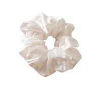Elastico for capelli grande,versatile for gli spostamenti, elastico for capelli intestino crasso, elastico alto(White)